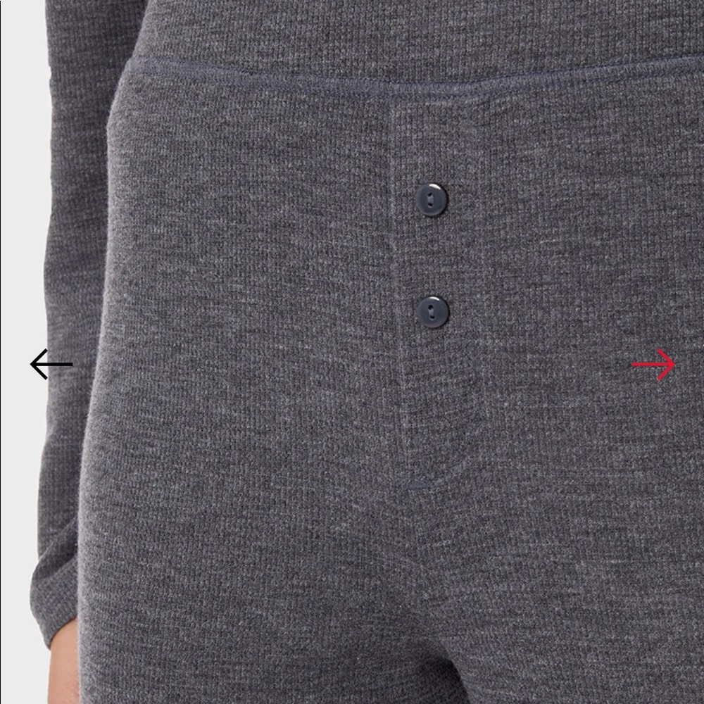 32 Degrees WOMEN'S SOFT WAFFLE SLEEP LEGGING - Picture 5 of 5